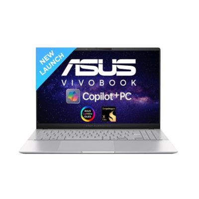 Asus Vivobook S15 OLED S5507QAD-MA751WS Laptop (Qualcomm SNAPDRAGON X ELITE X1E78100 / 16GB LPDDR5X / 1TB PCIe® 4.0 SSD / 15.6-inch / Win 11)