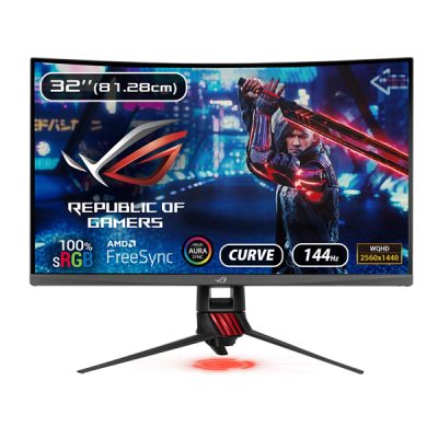 Asus XG32VQ Monitors (144Hz / 32″ / VA / 2560×1440 / 4ms / 144 Hz / 3.5mm, HDMI, Display Port, USB)