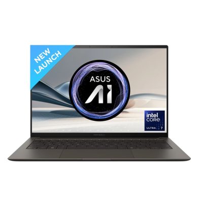 Asus Zenbook S14 OLED UX5406SA-PZ357WS Laptop (INTEL U7-LUL(LUNALAKE MX) – 258V / EVO / 32GB LPDDR5X / 1TB PCIe® 4.0 SSD / 14-inch / 14.0″ 2880×1800 OLED(+Touch) Glare / Backlit KB / Win 11 Home)