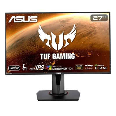 Asus VG279Q1R Gaming Monitors (144HZ – 165hz to 170Hz / 27″ / IPS / 1920×1080 / 1ms / 144 Hz / HDMI+Display Port+3.5mm)