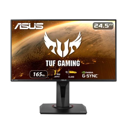 Asus Gaming VG259QR Monitor (144HZ – 165hz to 170Hz / 24.5″ / IPS / 1920×1080 / 3.5mm, HDMI, DVI-D)