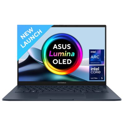 Asus Zenbook UX3405MA-PP555WS Laptop (INTEL CORE ULTRA 5-125H / EVO / 16GB LPDDR5X / 1TB PCIe® 4.0 SSD / 14.0″ 2880×1800 OLED Glare / NumberPad / Backlit KB / Win 11 Home / MS Office)