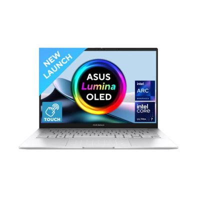 Asus Zenbook 14 UX3405MA-PZ552WS Laptop ( INTEL CORE ULTRA 5-125H / EVO / 16GB LPDDR5X / 1TB PCIe® 4.0 SSD / 14.0-inch / 2.8K (2880 x 1800) 16:10 OLED Touch / 120Hz refresh rate / Ponder Blue / Backlit KB / Win 11 Home )