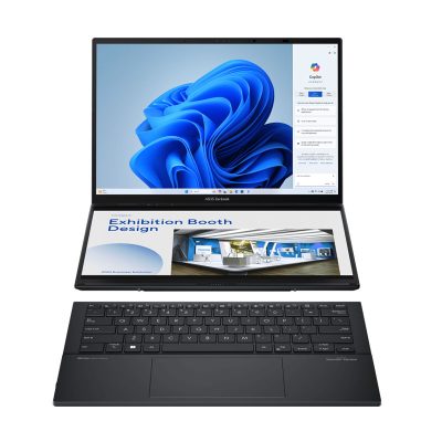 Asus Zenbook UX8406MA-QL551WS Laptop (INTEL CORE ULTRA 5-125H  / EVO / 16GB LPDRR5X / 1TB PCIe® 4.0 SSD / 14.0-inch / WUXGA OLED / Inkwell Grey / Soft keyboard dock / Win 11 Home / MS Office )